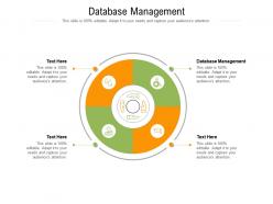 Database management ppt powerpoint presentation styles samples cpb