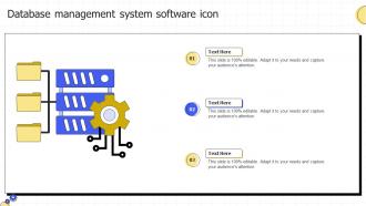 Database Management System Software Icon