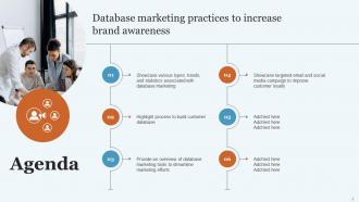 Database Marketing Practices To Increase Brand Awareness MKT CD V Editable Pre-designed