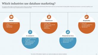 Database Marketing Practices To Increase Brand Awareness MKT CD V Colorful Pre-designed
