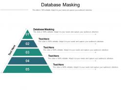 Database masking ppt powerpoint presentation design templates cpb