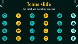 Database Modeling Process Powerpoint Presentation Slides Template Designed