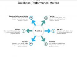 Database performance metrics ppt powerpoint presentation outline tips cpb