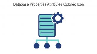 Database Properties Attributes Colored Icon In Powerpoint Pptx Png And Editable Eps Format
