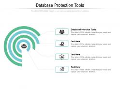 Database protection tools ppt powerpoint presentation icon graphics cpb