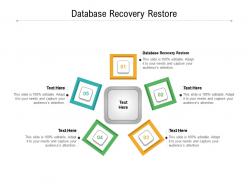 Database recovery restore ppt powerpoint presentation styles good cpb