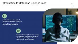 Database Science Jobs Powerpoint Presentation And Google Slides ICP Aesthatic Editable