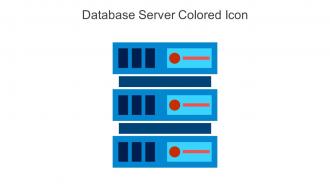 Database Server Colored Icon In Powerpoint Pptx Png And Editable Eps Format