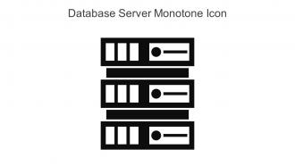 Database Server Monotone Icon In Powerpoint Pptx Png And Editable Eps Format