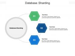 Database sharding ppt powerpoint presentation gallery graphic images cpb