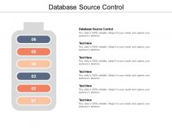 Database source control ppt powerpoint presentation show example file cpb