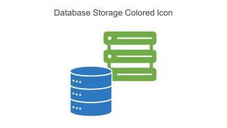 Database Storage Colored Icon In Powerpoint Pptx Png And Editable Eps Format