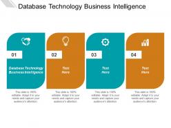 Database technology business intelligence ppt powerpoint presentation inspiration example file cpb