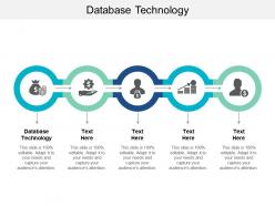 Database technology ppt powerpoint presentation infographics format ideas cpb