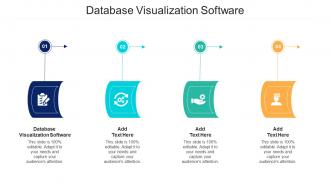 Database Visualization Software Ppt Powerpoint Presentation Slides Good Cpb