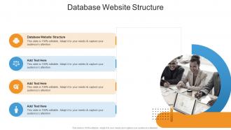 Database Website Structure In Powerpoint And Google Slides Cpb