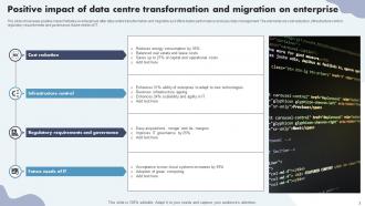 Datacenter Migration Powerpoint Ppt Template Bundles Impressive Editable