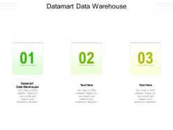 Datamart data warehouse ppt powerpoint presentation summary elements cpb