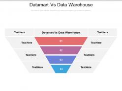 Datamart vs data warehouse ppt powerpoint presentation gallery layout cpb