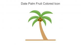 Date Palm Fruit Colored Icon In Powerpoint Pptx Png And Editable Eps Format