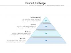 Daubert challenge ppt powerpoint presentation professional infographics cpb