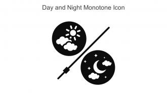 Day And Night Monotone Icon In Powerpoint Pptx Png And Editable Eps Format