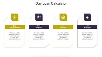 Day Loan Calculator In Powerpoint And Google Slides Cpb