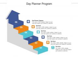Day planner program ppt powerpoint presentation summary show cpb