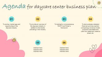 Daycare Center Business Plan Powerpoint Presentation Slides Captivating Colorful