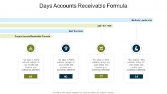 Days Accounts Receivable Formula In Powerpoint And Google Slides Cpb