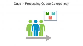 Days In Processing Queue Colored Icon In Powerpoint Pptx Png And Editable Eps Format