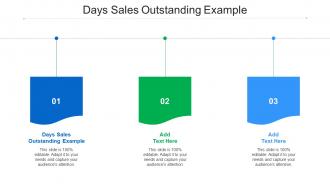 Days Sales Outstanding Example Ppt Powerpoint Presentation File Formats Cpb