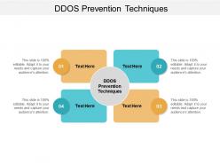 Ddos prevention techniques ppt powerpoint presentation file slideshow cpb