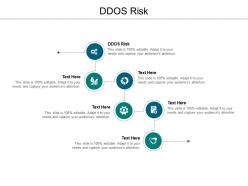 Ddos risk ppt powerpoint presentation gallery backgrounds cpb