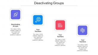 Deactivating Groups Ppt Powerpoint Presentation Gallery Graphics Download Cpb