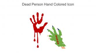 Dead Person Hand Colored Icon In Powerpoint Pptx Png And Editable Eps Format