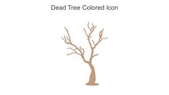 Dead Tree Colored Icon In Powerpoint Pptx Png And Editable Eps Format
