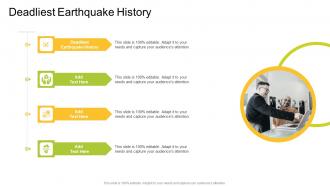 Deadliest Earthquake History In Powerpoint And Google Slides Cpb