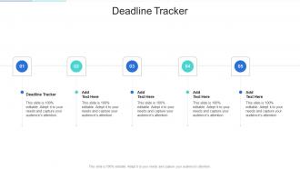 Deadline Tracker In Powerpoint And Google Slides Cpb
