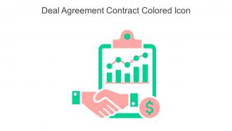 Deal Agreement Contract Colored Icon In Powerpoint Pptx Png And Editable Eps Format