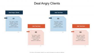 Deal Angry Clients In Powerpoint And Google Slides Cpb