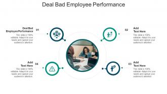 Deal Bad Employee Performance In Powerpoint And Google Slides Cpb