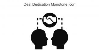 Deal Dedication Monotone Icon In Powerpoint Pptx Png And Editable Eps Format
