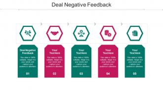 Deal Negative Feedback Ppt Powerpoint Presentation Styles Display Cpb