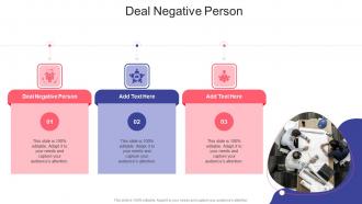 Deal Negative Person In Powerpoint And Google Slides Cpb