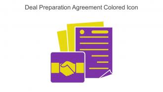 Deal Preparation Agreement Colored Icon In Powerpoint Pptx Png And Editable Eps Format