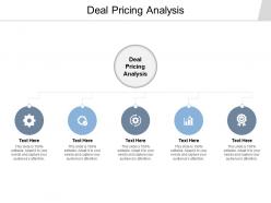 Deal pricing analysis ppt powerpoint presentation example cpb