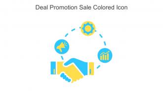 Deal Promotion Sale Colored Icon In Powerpoint Pptx Png And Editable Eps Format