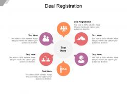 Deal registration ppt powerpoint presentation infographic template designs download cpb