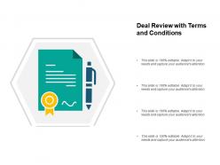 Deal Review With Terms And Conditions